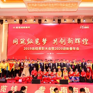 同筑縱覽夢(mèng)，共創(chuàng)新輝煌——縱覽集團(tuán)2019年總結(jié)表彰大會(huì)暨2020年迎新春年會(huì)圓滿成功 . ...