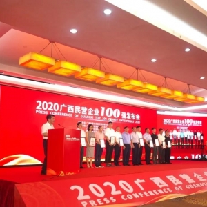 熱烈祝賀縱覽線纜集團榮獲廣西民營企業(yè)100強、廣西民營企業(yè)制造業(yè)100強企業(yè)！ ...
